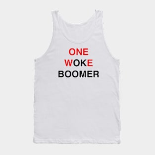 ONE WOKE BOOMER Tank Top